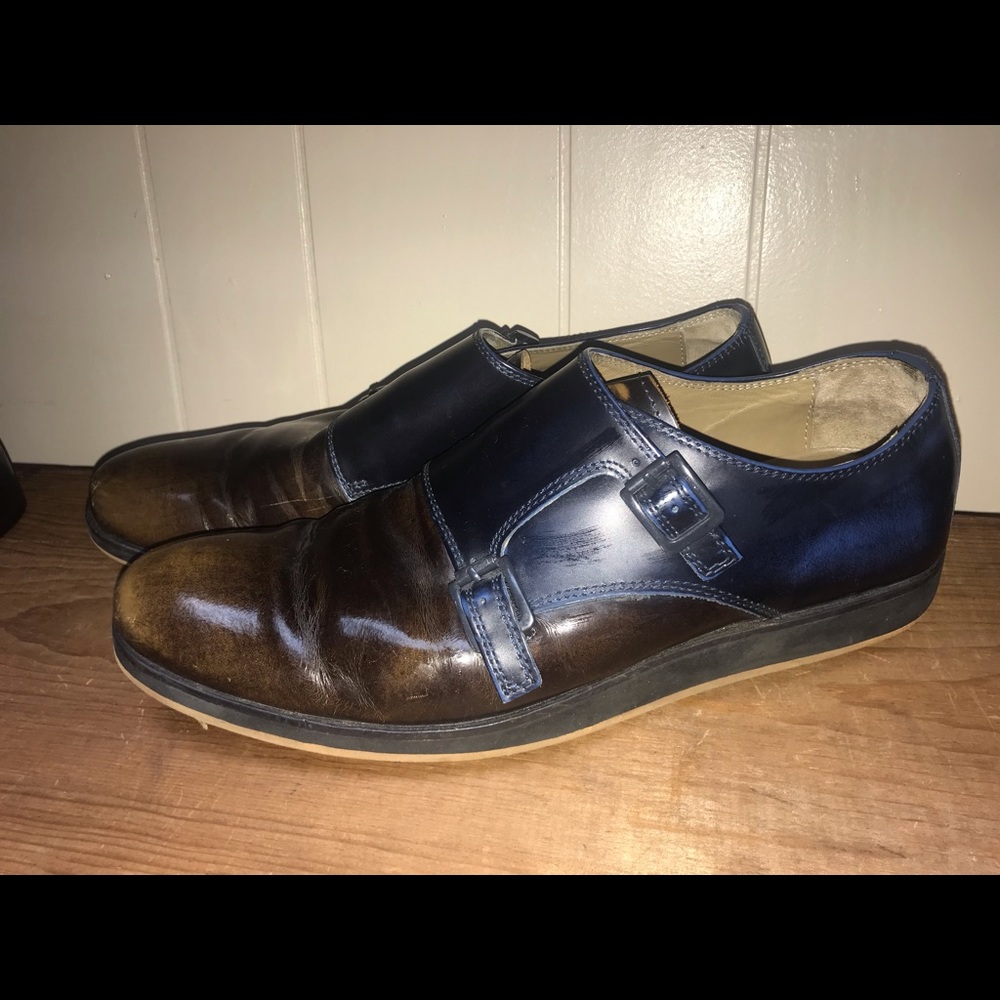 Hush puppies double monkstrap.